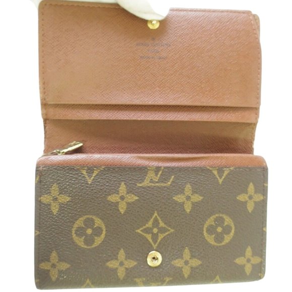 364108F V Louis Vuitton Wallet Porte Monnaie Brown Monogram - Picture 5 of 8